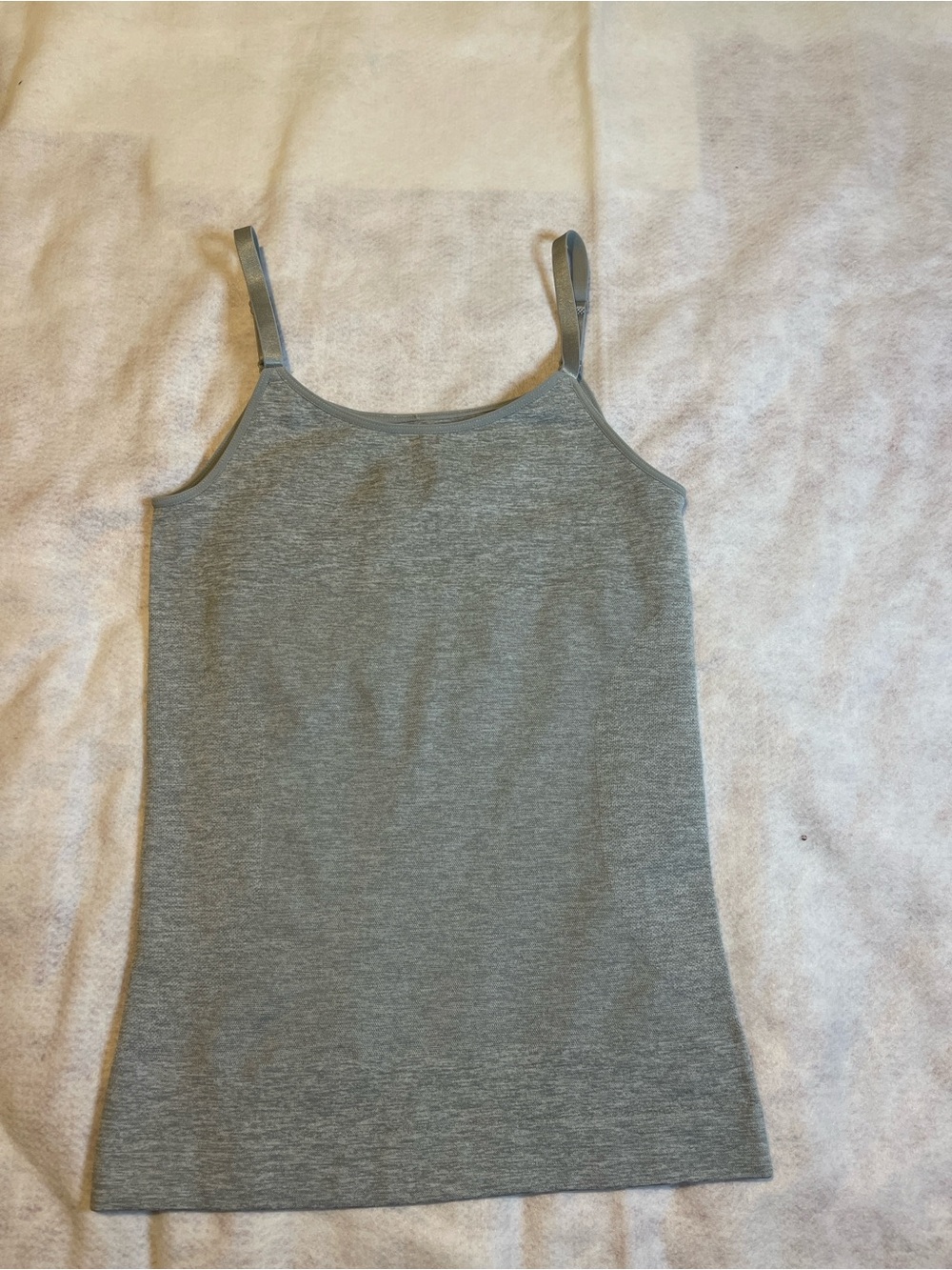 Shapermint Essentials All Day Comfort Shaper Tank Top Gray Size L LIKE NEW